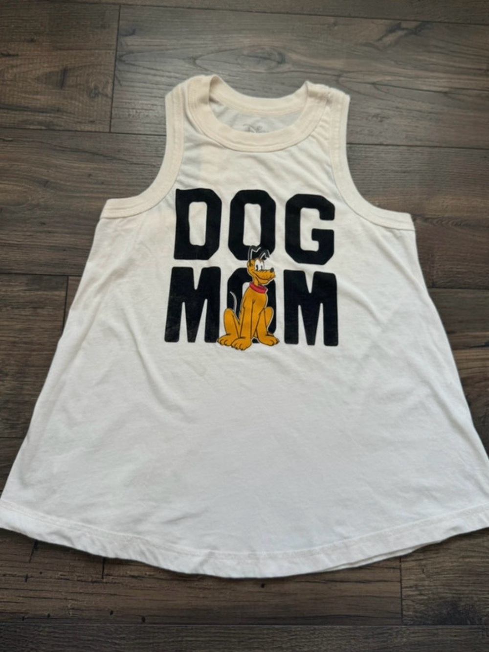 Disney Pluto Dog Mom Women’s Tank Top Size M
